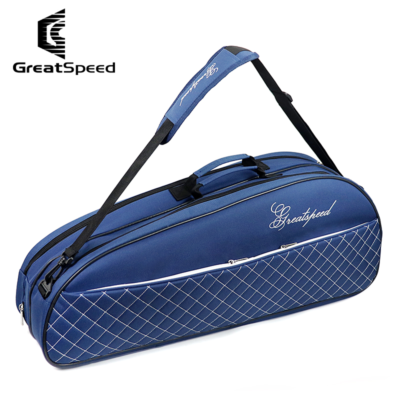 Badminton Bag - คุณภาพสูงเทนนิส Racquet กระเป๋า RH6 สควอชไม้เทนนิสกระเป๋าผู้ชายผู้หญิงแบบพกพา 6