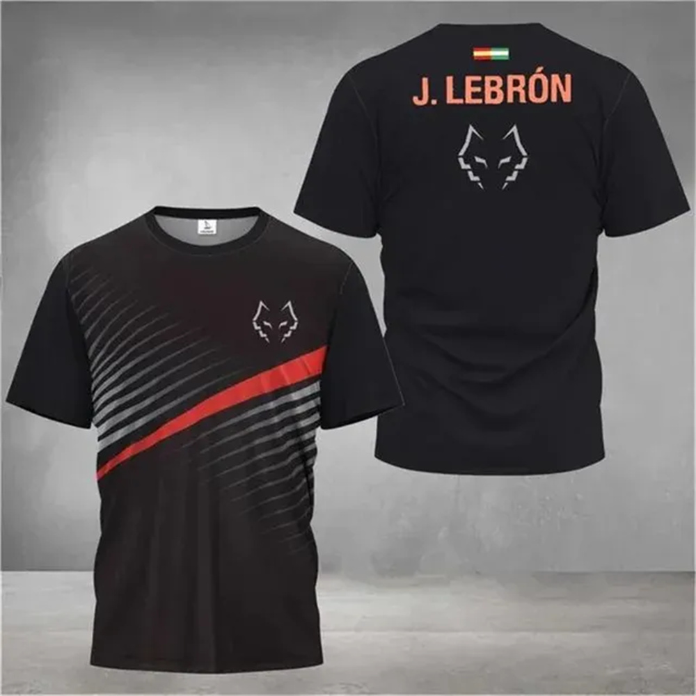 Badminton Jersey - ฤดูร้อนใหม่ผู้ชายแบดมินตันและปิงปองไล่ระดับสีลายพิมพ์ระบายอากาศคอกลมเสื้อยืดกลางแจ้งสบายๆกีฬา