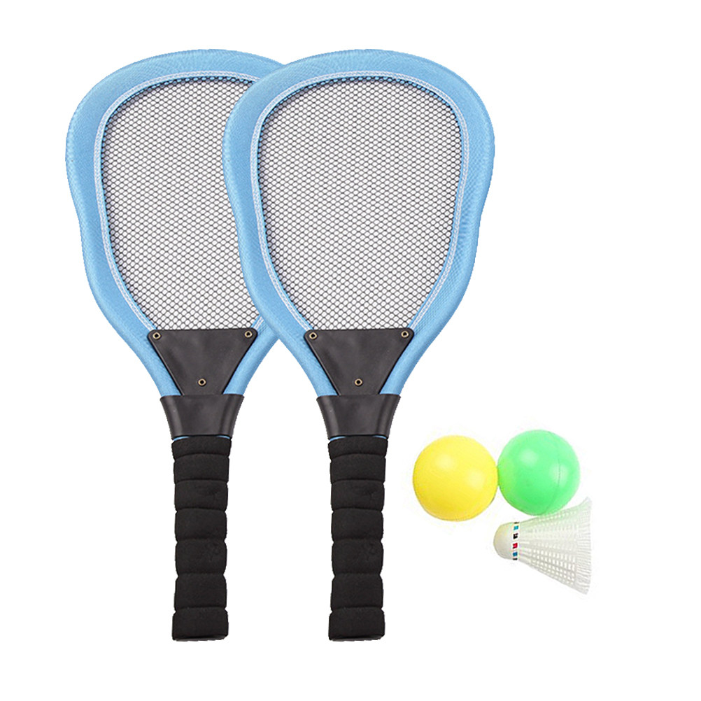 ชุดไม้แบดมินตันชายหาด 5 ชิ้น ส - Badminton Grip บทวิจารณ์และราคา