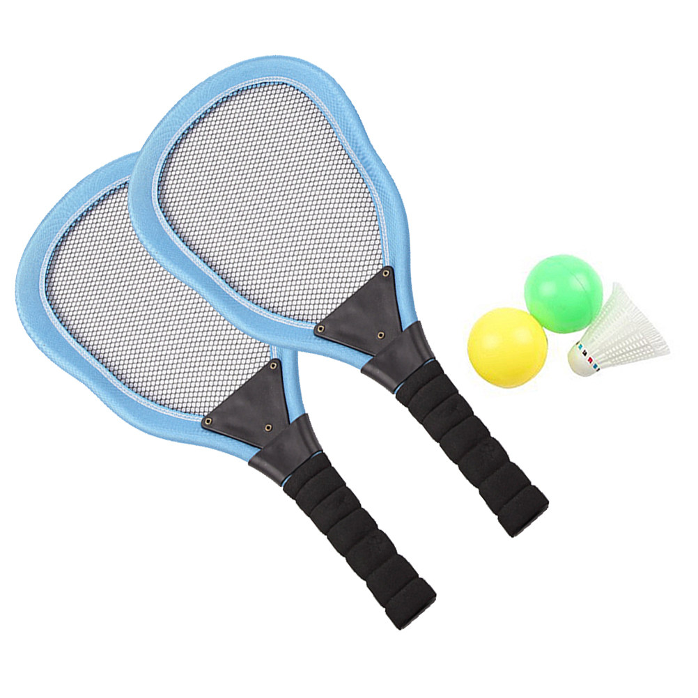 ชุดไม้แบดมินตันชายหาด 5 ชิ้น ส - Badminton Grip บทวิจารณ์และราคา