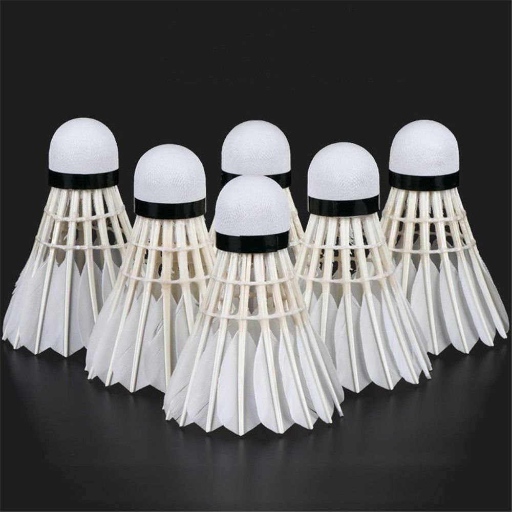 ลูกแบดมินตันสีขาวใหม่ 3/6/12 ช - Badminton Shuttlecock บทวิจารณ์และราคา