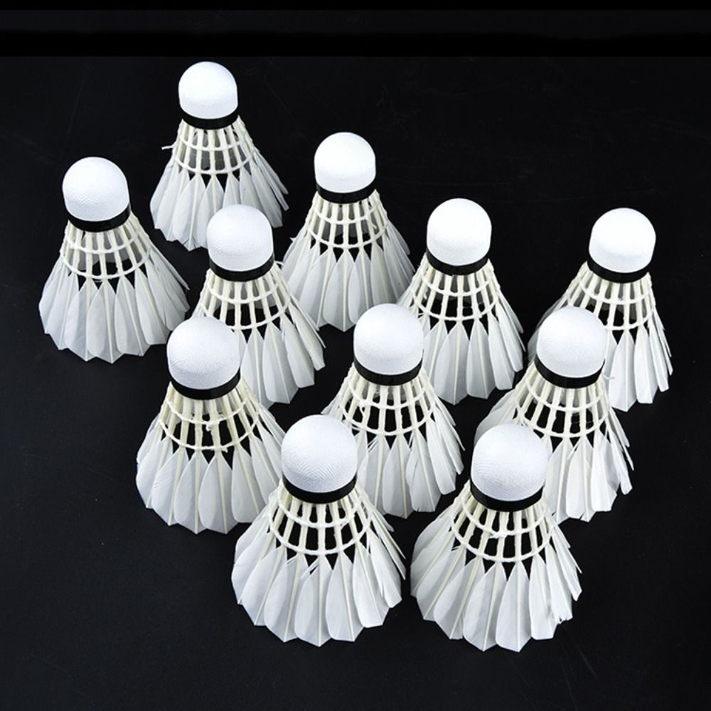 ลูกแบดมินตันสีขาวใหม่ 3/6/12 ช - Badminton Shuttlecock บทวิจารณ์และราคา