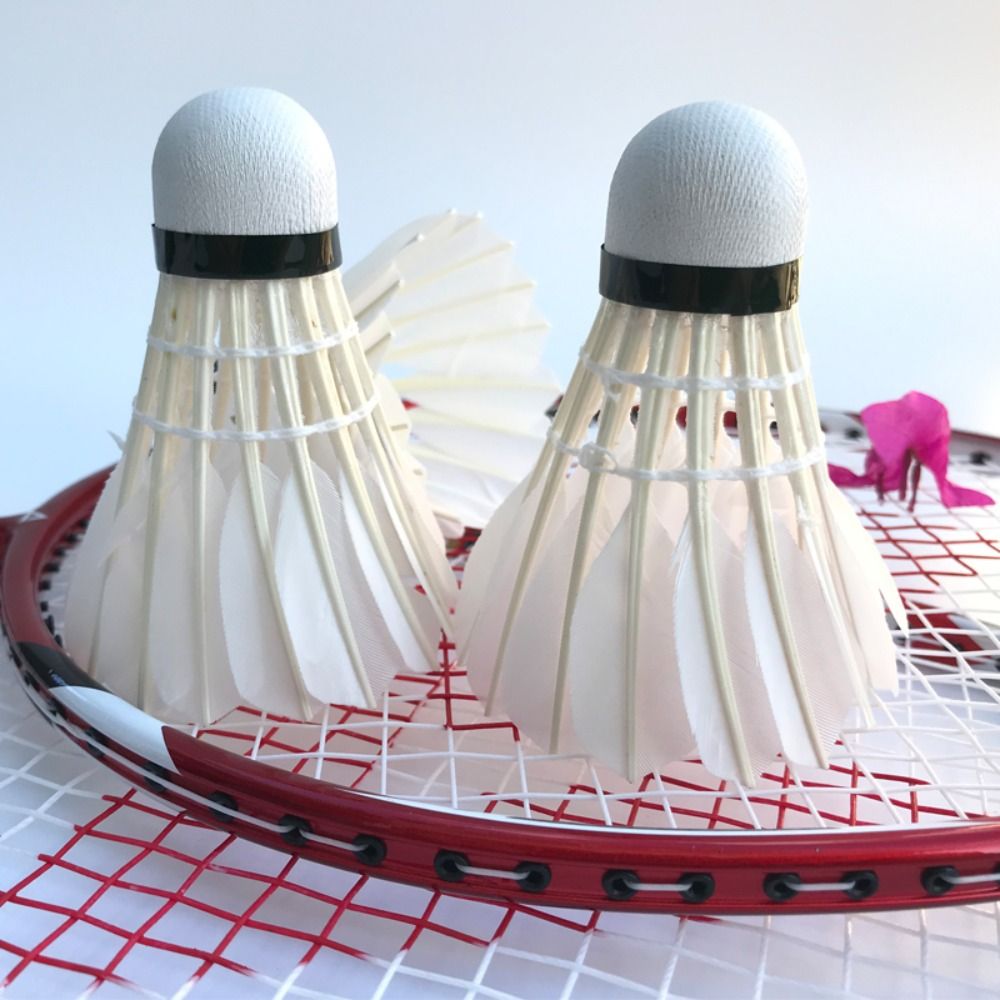 ลูกแบดมินตันสีขาวใหม่ 3/6/12 ช - Badminton Shuttlecock บทวิจารณ์และราคา