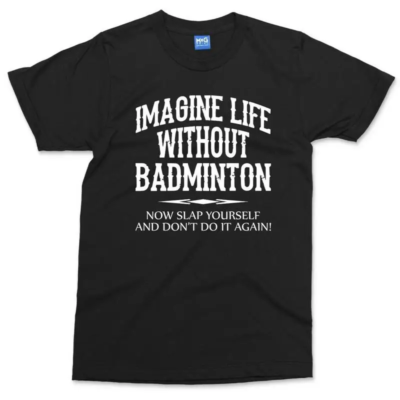 เสื้อยืดแบดมินตันตลกๆ สำหรับผู - Badminton Racket บทวิจารณ์และราคา